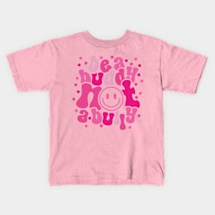 Be A Buddy Not A Bully Support Anti Bullying Funny Pink Day Kids T-Shirt